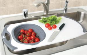 Over-the-Sink Strainer Board