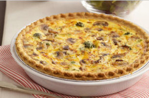 ham and mushroom quiche 3